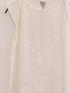 BASERANGE 25 Spring/Summer French Cotton and Linen Round Neck Vest Top BAS-TOLIU-LC-SU25-UNDYED